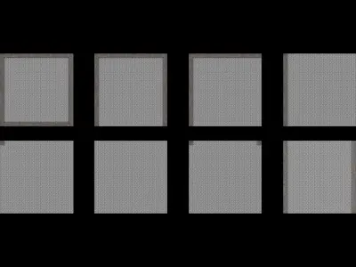 Modular Flooring Pack Low-poly 3D model