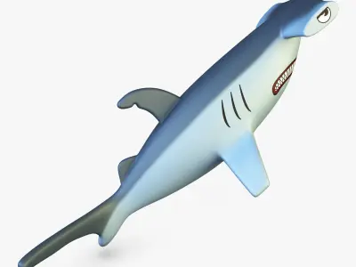 Hammerhead Shark v 1 3D model