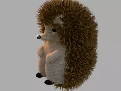 Cartoon Hedgehog 3D model