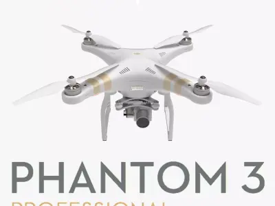  DJI Phantom 3 Professional 3D model