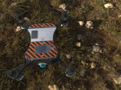 Tactical Titan Drone 3D model