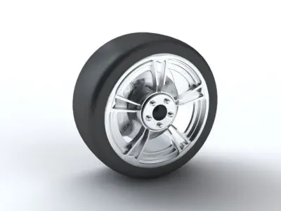 Wheel 3D model
