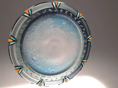 Star Gate 3D model