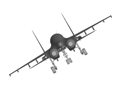 Sukhoi Su-34 3D model