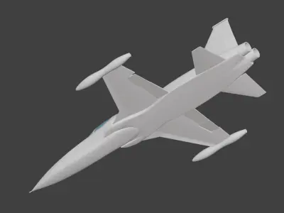  F-5A Freedom Fighter 3D print model