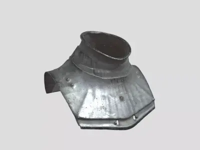 Ancient Round Shield 3D model