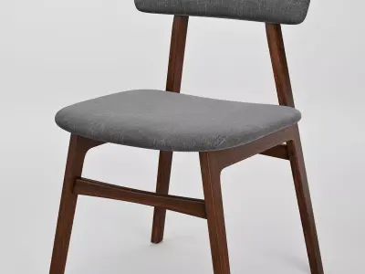 Roebling Dining Chair from West Elm Free 3D model