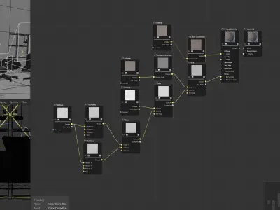 Rebuild AI49015 in C4d Free 3D model