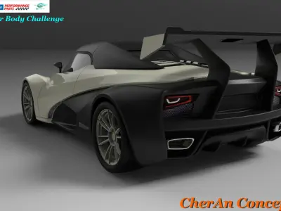 CherAn SCBC Concept 01 Free 3D model