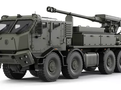 SPH Bogdana 2S22 3 2023 3D model