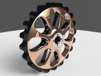 Gear pratice Free 3D model