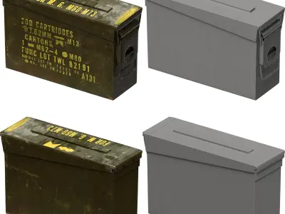 South Korean Military Pack 3D model