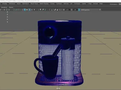 Coffee Machine Philips 3D model Free 3D model