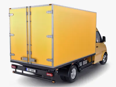 Generic Box Truck M 1 3D model