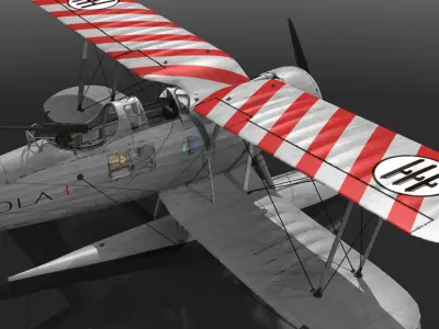 RO43 on board POLA Low-poly 3D model