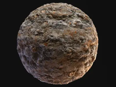 Rock Cliff - 5 Scanned Texture Pack - Part 02 Texture