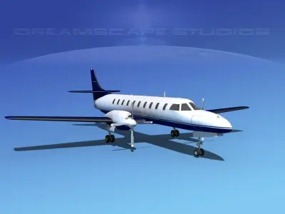 Swearingen SA226 Corporate 2 3D model
