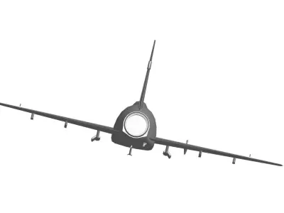 North American F-100 Super Sabre 3D model