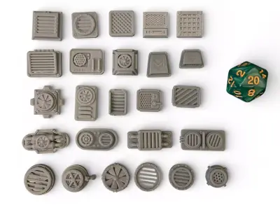 Vent Covers 3D print model