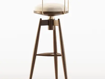 DYLAN BAR CHAIR 3D model