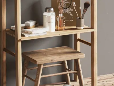 bath room accessoreis04 3D model