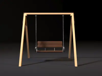 Swing Bench 3D model purchase