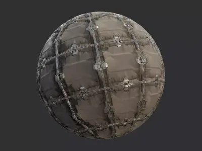 Sci-Fi Military Seamless PBR Texture 73 Texture