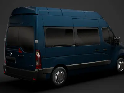 Nissan NV 400 L2H3 Minibus 2020 3D model
