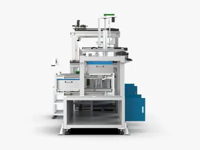 New Energy Accessories Feeding Mechanism 3D model