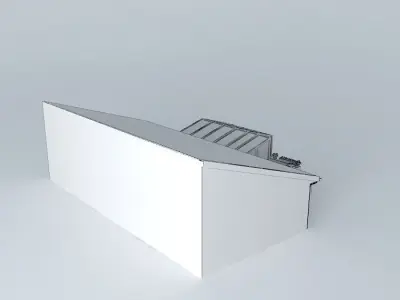 winter garden Free 3D model