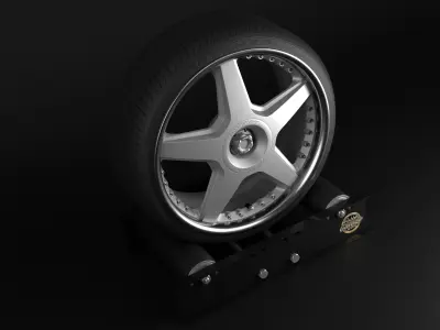 Racing Hart CX Low-poly 3D model