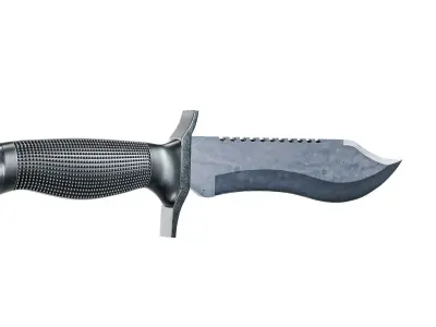 Fixed Knife 3D model