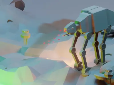 Star Wars Free low-poly 3D model