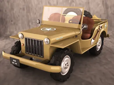 Willys Jeep 3D model