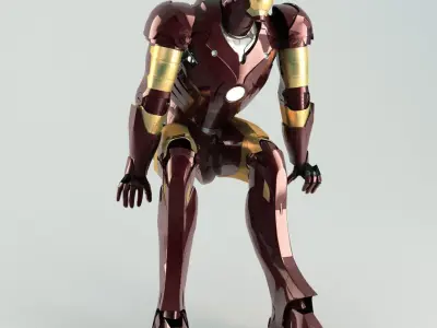 Iron Man 3D model