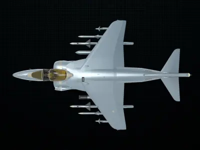 Harrier Jump Jet 3D model