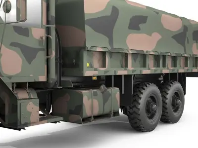 M 927 vehicle canuflag 3D model