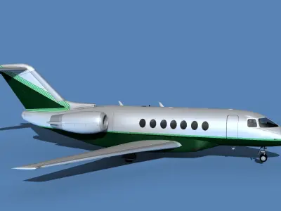Hawker Siddley 4000 V13 3D model