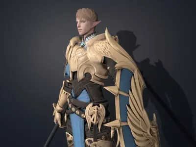 adel royal blood 3D model