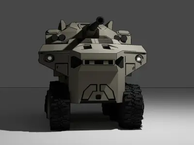Israels BLR Mk 2 3D print model