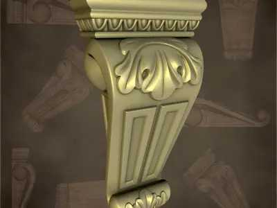 Corbels vol 01 Free 3D model