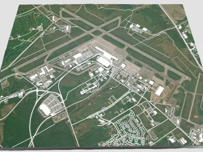 Ottawa Macdonald-Cartier International Airport 3D model