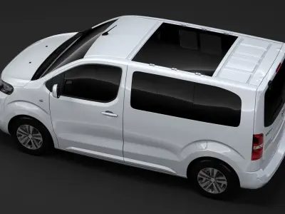 Vauxhall Zafira Life L1 2020 3D model