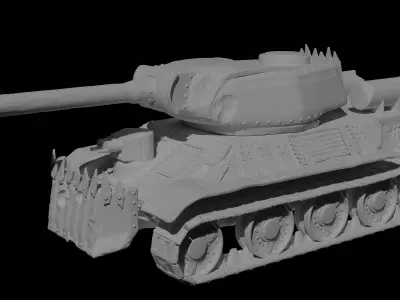 Ork Tank T-34-85 3D print model 3D print model