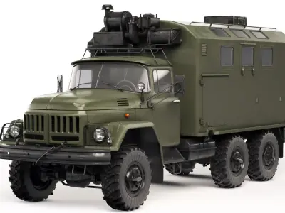 ZiL 131 kung 1969 3D model