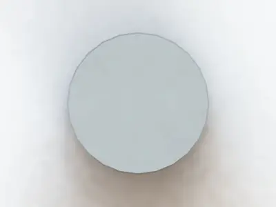 Puncao Cab Cilindrica E HSS 3 x 45 Tres S Cylindrical Head Punch 3D model