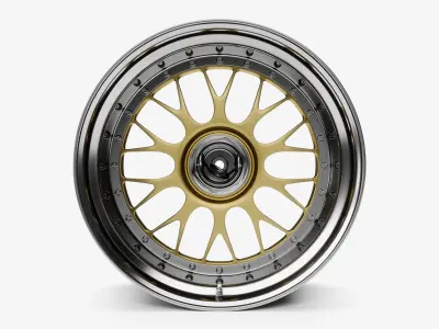 BBS E87 Centerlock Wheels 3D model