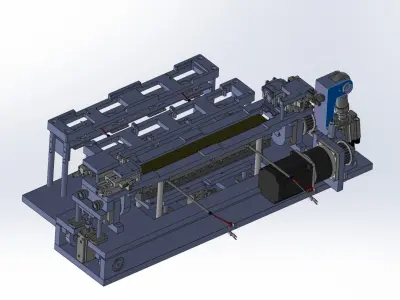 The heating module 3D model