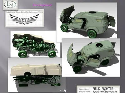 Field Fighter Free 3D model