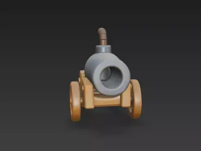 Stylized Medieval Catapult 3D Model Siege Weapon 3D model purchase
